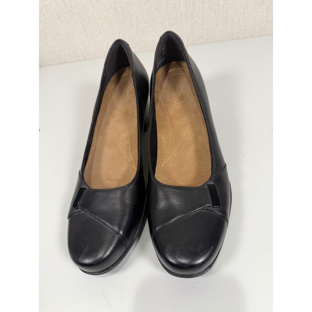 CLARK'S‎ ARTISAN COMFORT ROSALYN BELLE, WOMEN'S SHOES US SZ 9.5N  LEATHER